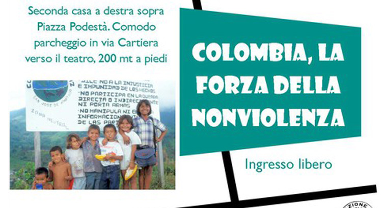 Colombia, la forza della nonviolenza