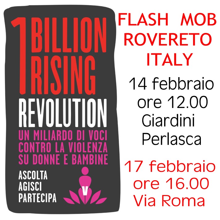Flash Mob Rovereto sabato 17 feb. al Cortile Urbano di Via Roma!