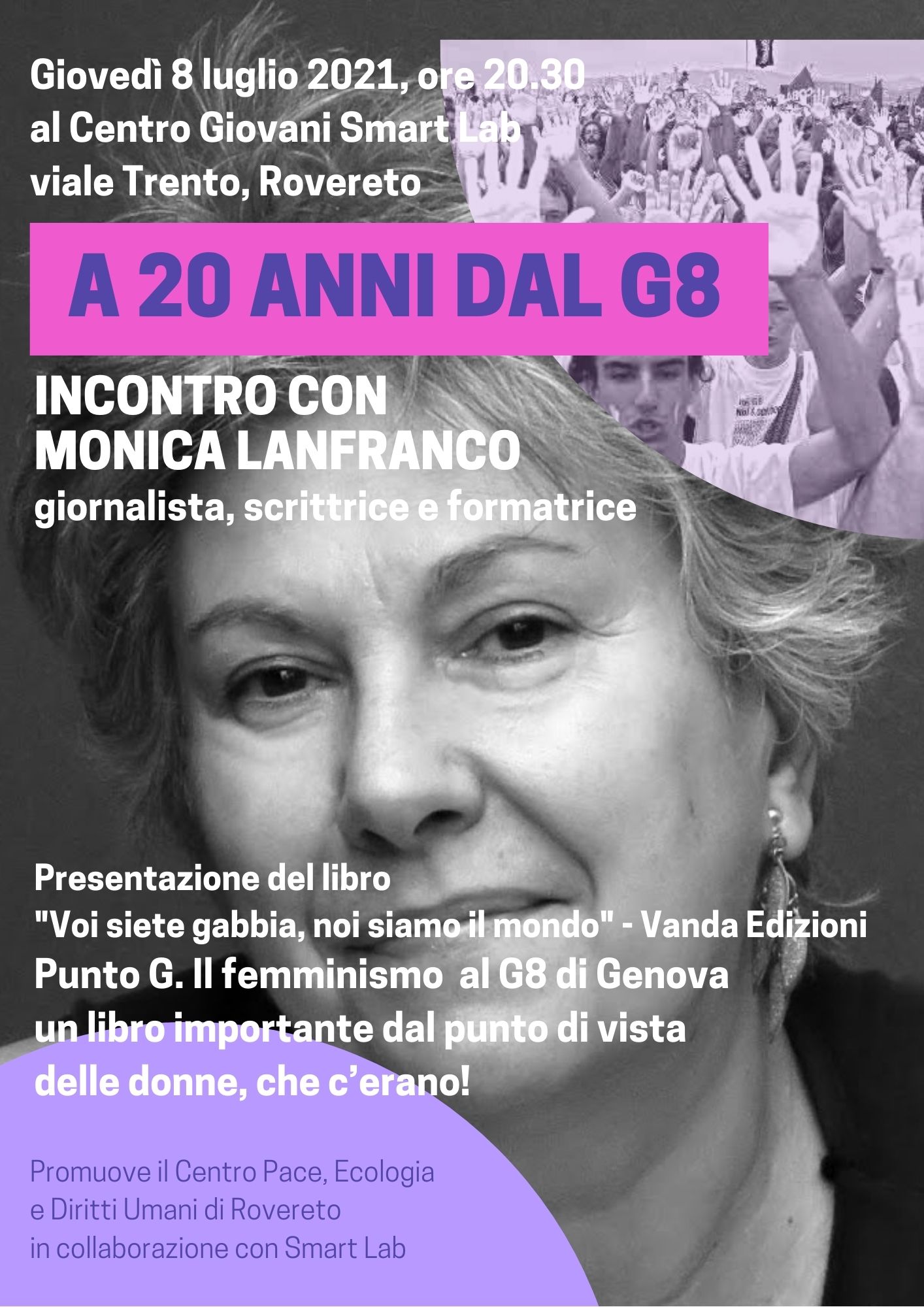 A vent’anni dal G8 di Genova, incontro con Monica Lanfranco